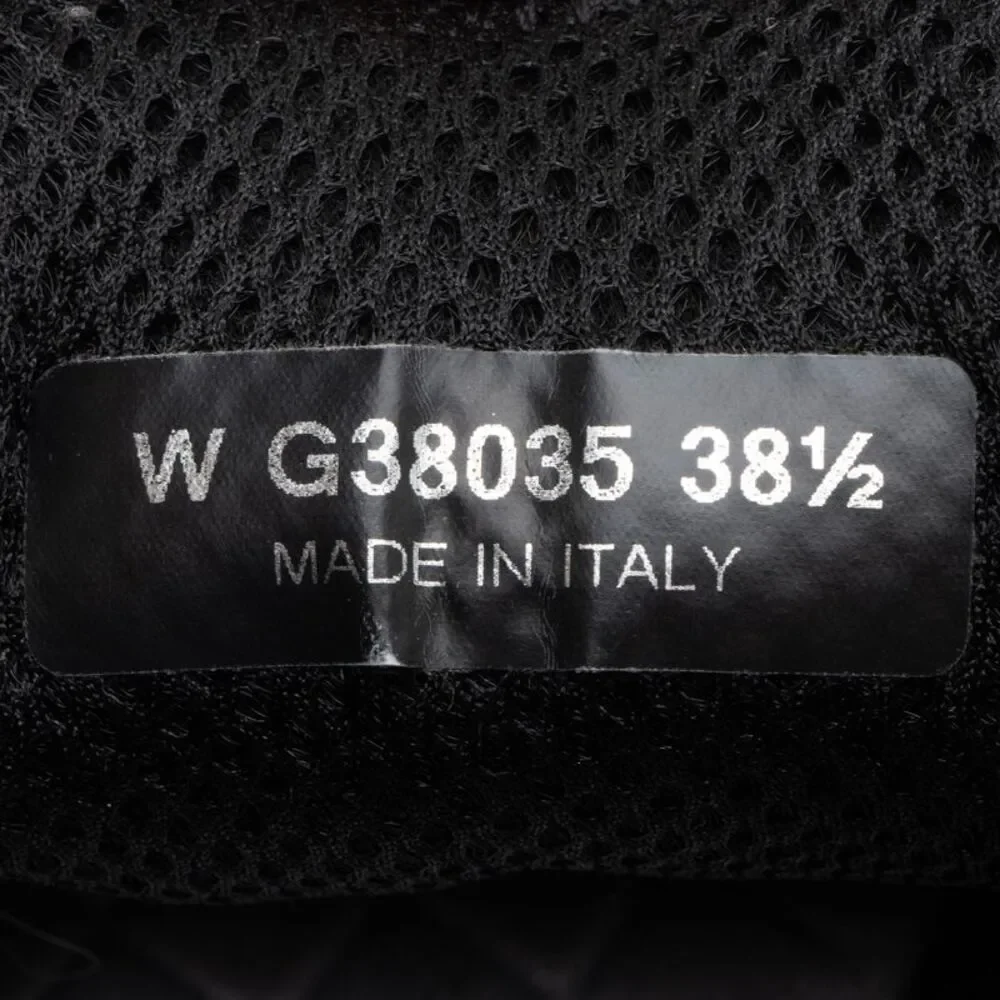 Chanel Nylon Suede CC Sneakers - Size 8.5 / 38.5